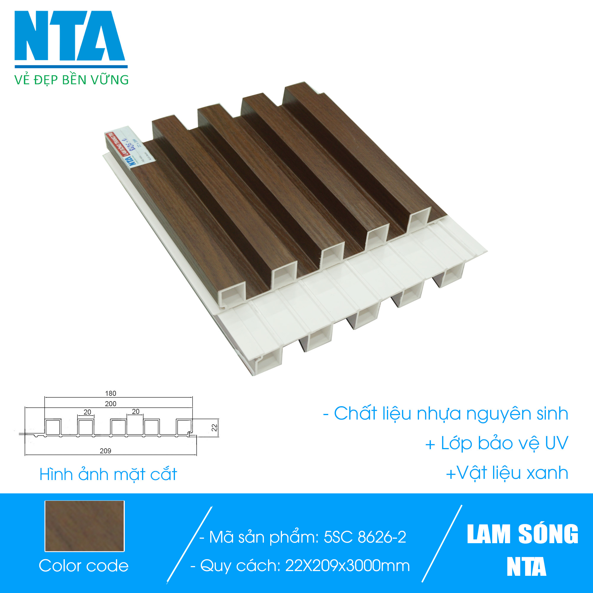 Lam 5 sóng cao NTA 8626-2