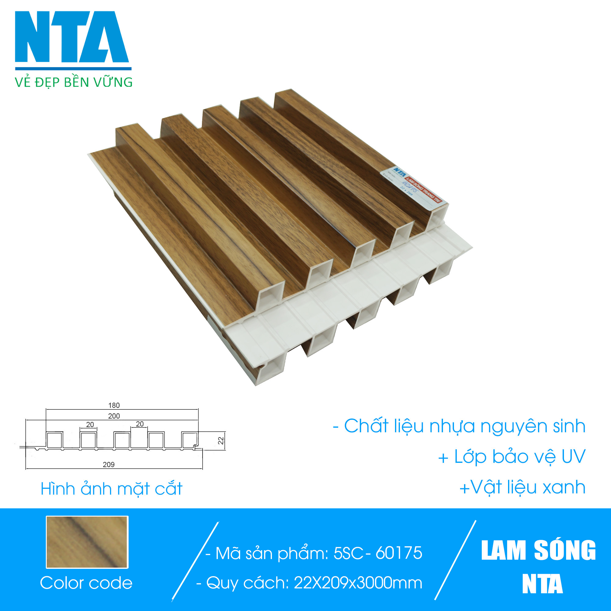 Lam 5 sóng cao NTA 60175