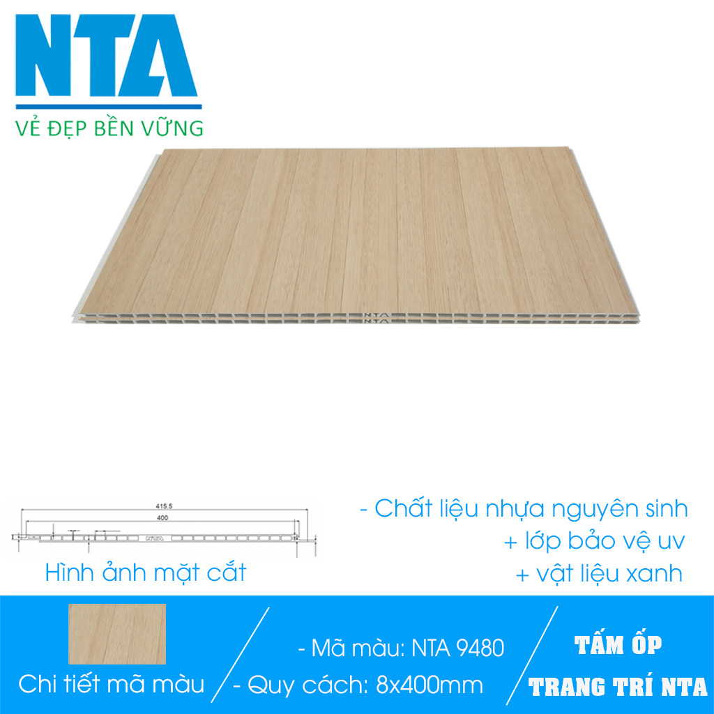 Tấm ốp trang trí NTA 9480