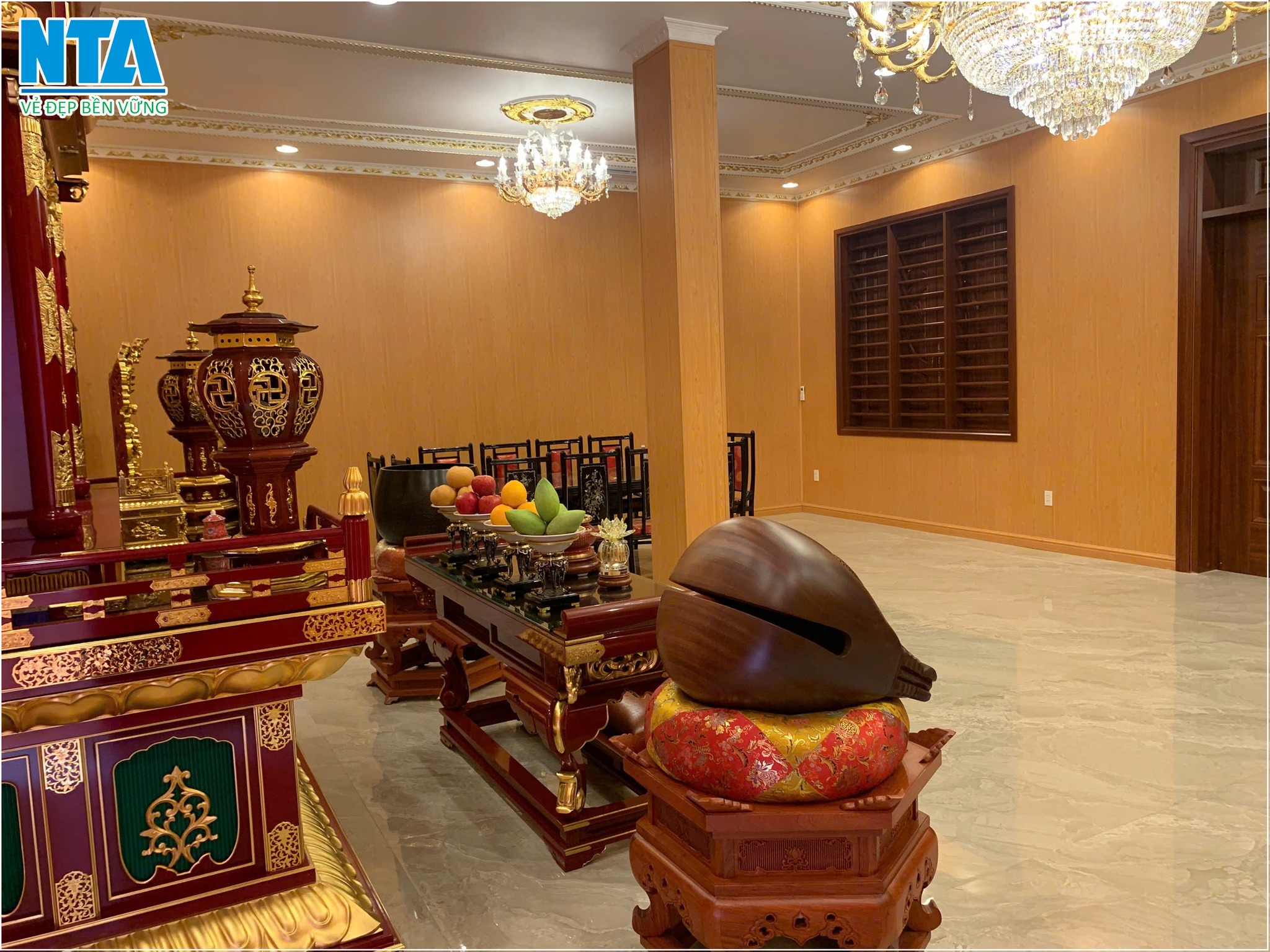 Tấm Ốp NTA – Giải Pháp Toàn Diện Cho Kiến Trúc Chùa Tâm Linh