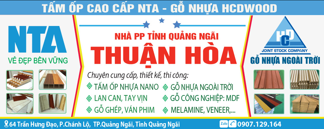 NTA RA MẮT NHÀ PHÂN PHỐI - CÔNG TY TNHH MTV SX VÀ TMV THUẬN HOÀ QUẢNG NGÃI