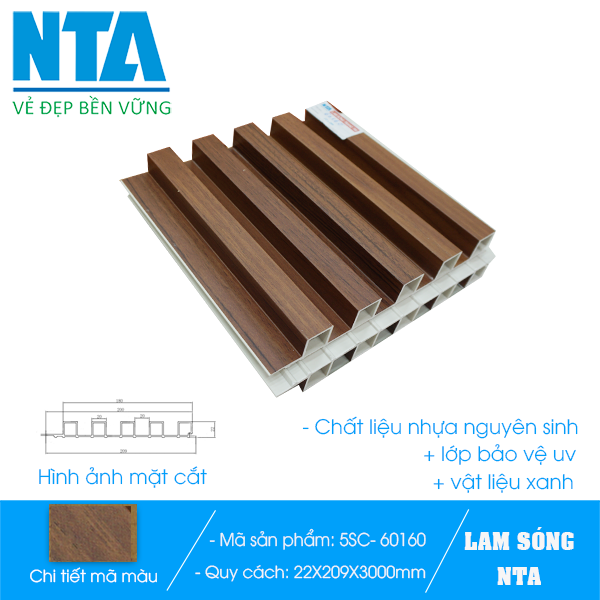 Lam sóng 5 sóng cao NTA- 60160