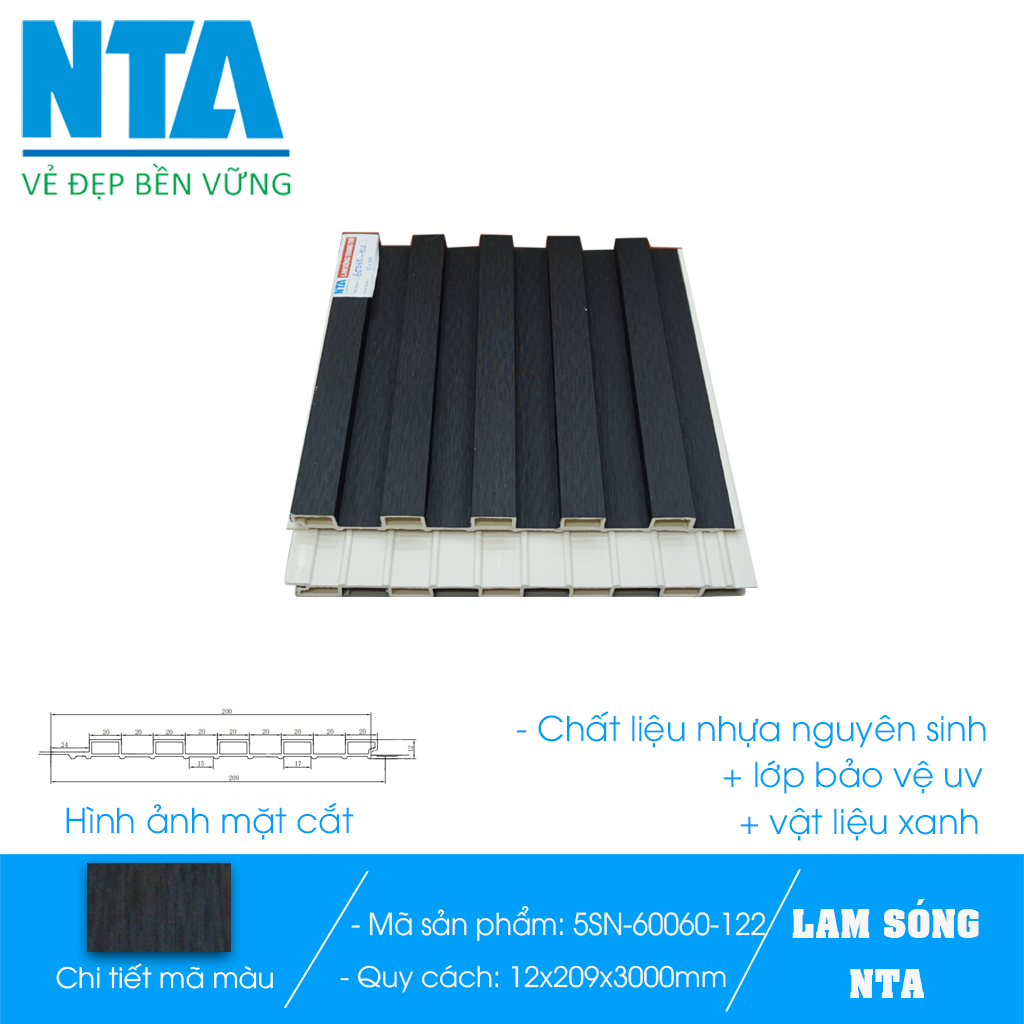 Lam 5 sóng nhỏ NTA- 60060-122