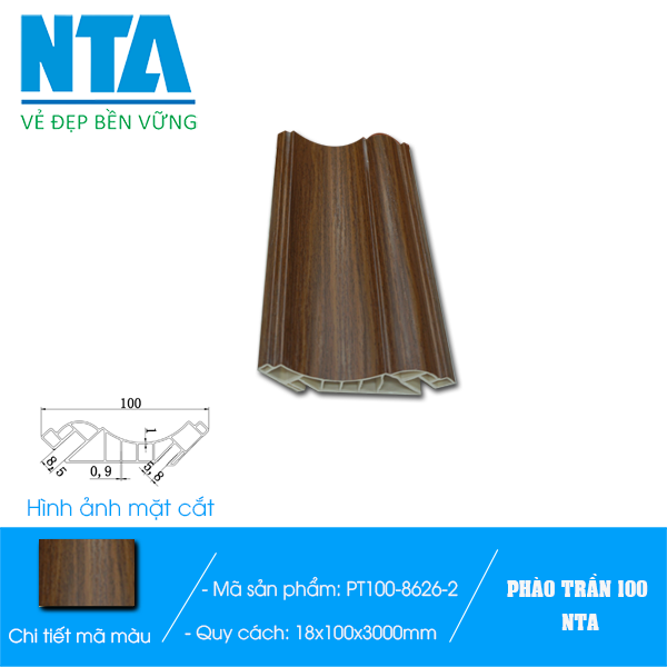 Phào trần 100 NTA-8626-2