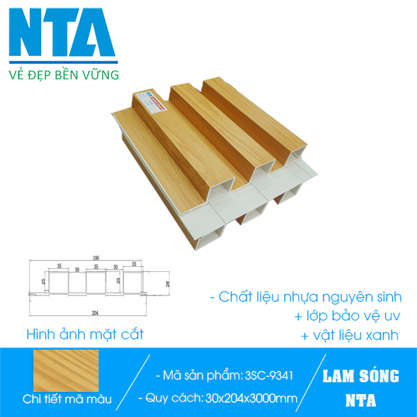 Lam 3 sóng cao NTA-9341