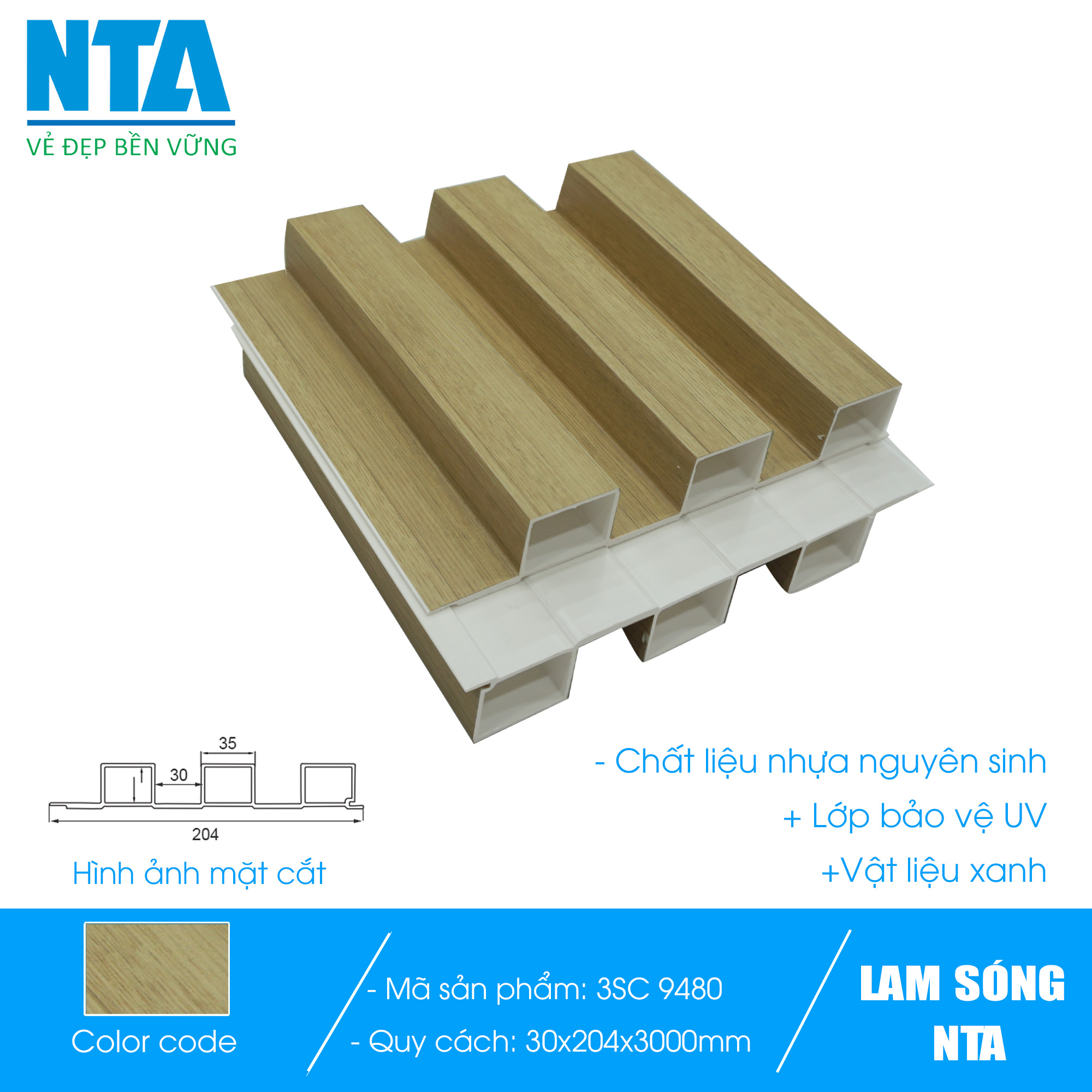 Lam 3 sóng cao NTA 9480