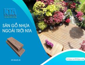 Sàn gỗ nhựa ngoài trời NTA Sàn gỗ nhựa ngoài trời NTA