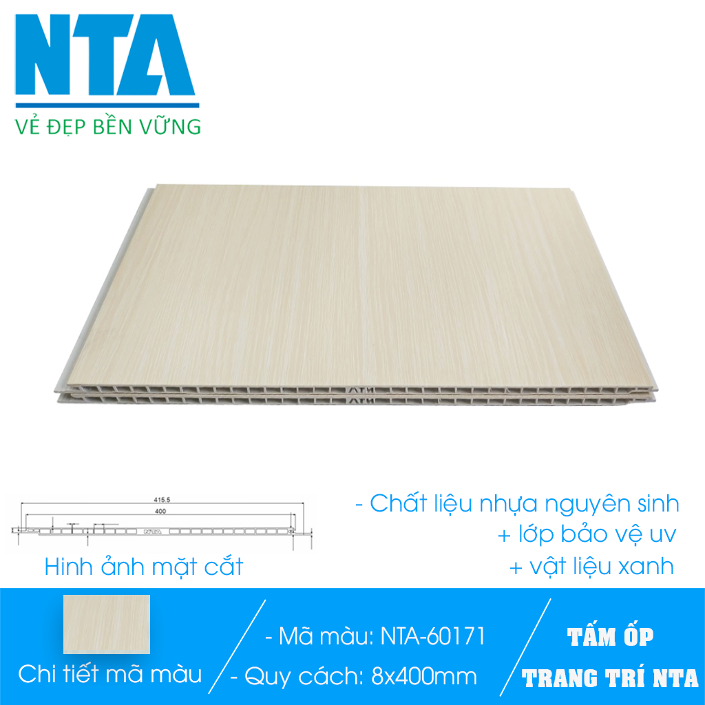 Tấm ốp trang trí cao cấp NTA 60171