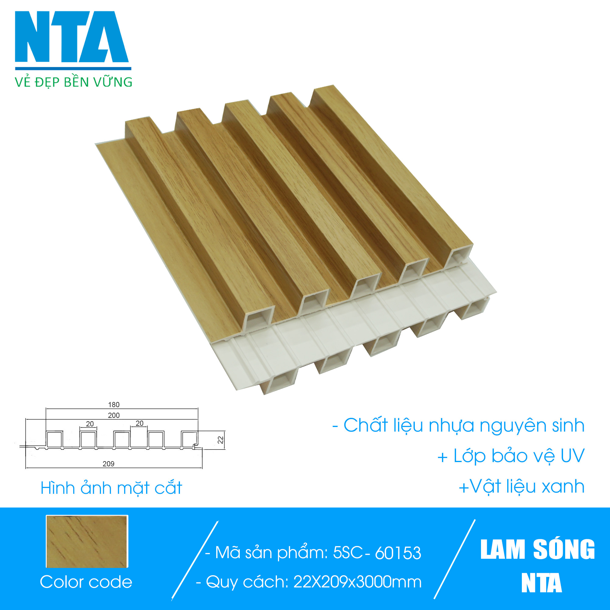 Lam 5 sóng cao NTA 60153