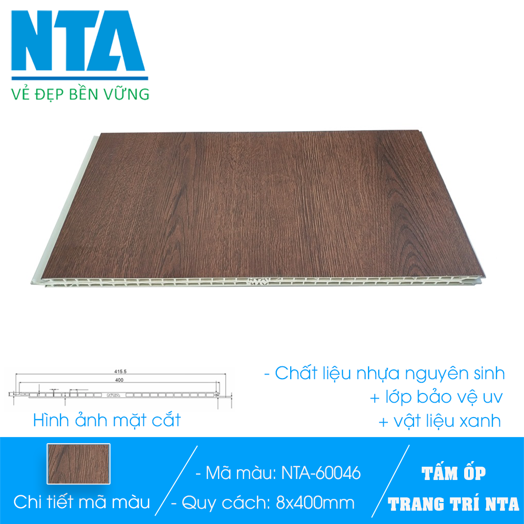 Tấm ốp trang trí cao cấp NTA 60046