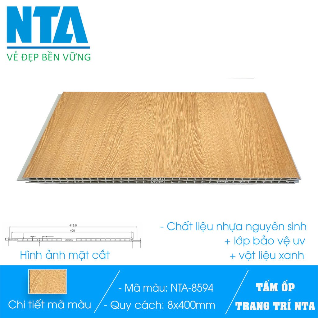 Tấm ốp trang trí cao cấp NTA 8594