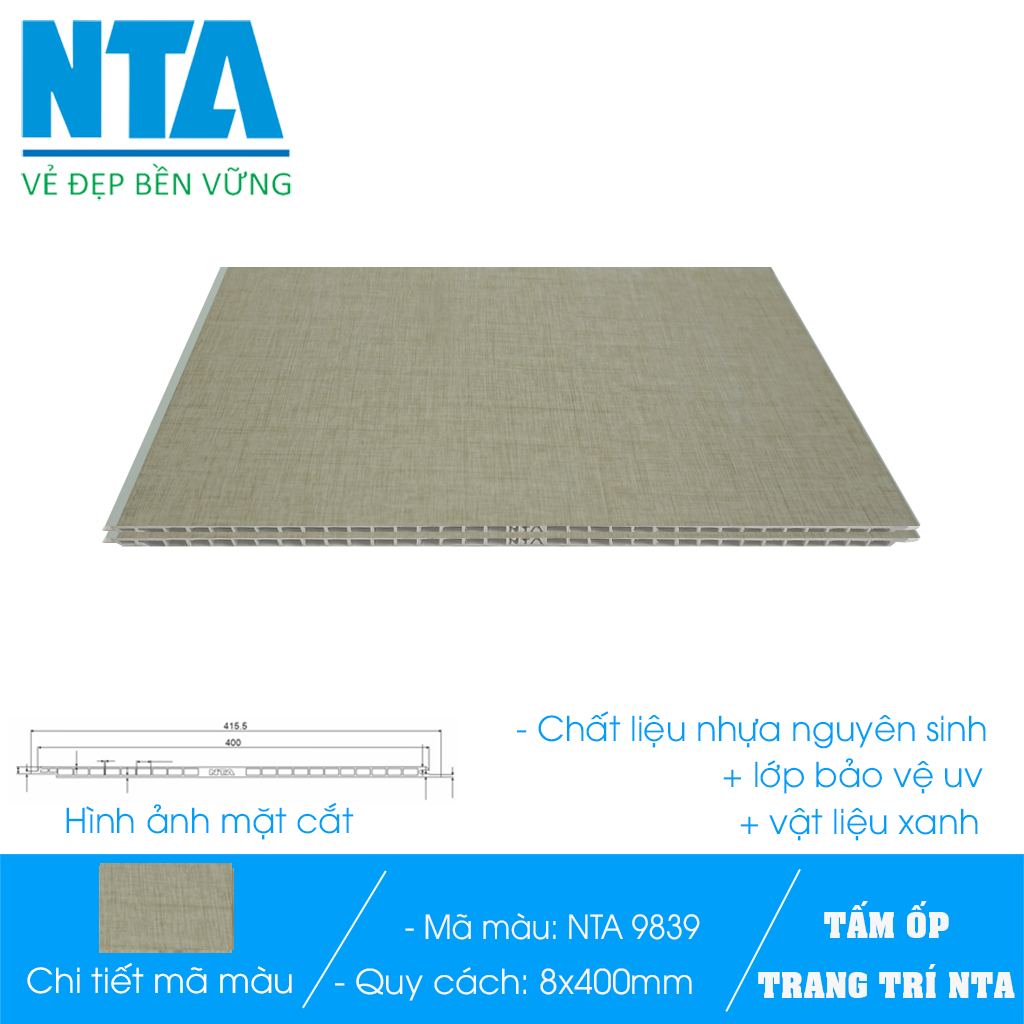 Tấm ốp trang trí NTA-9839