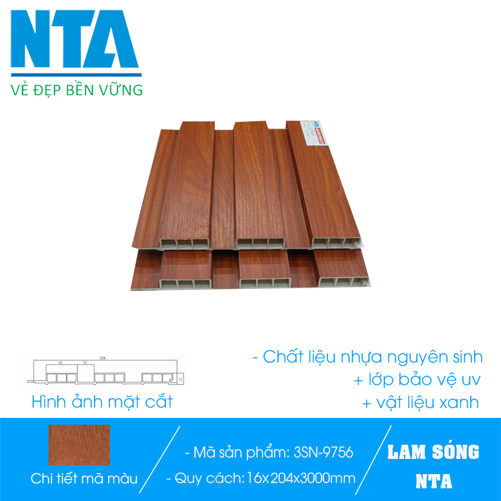 Lam 3 sóng nhỏ NTA-9756