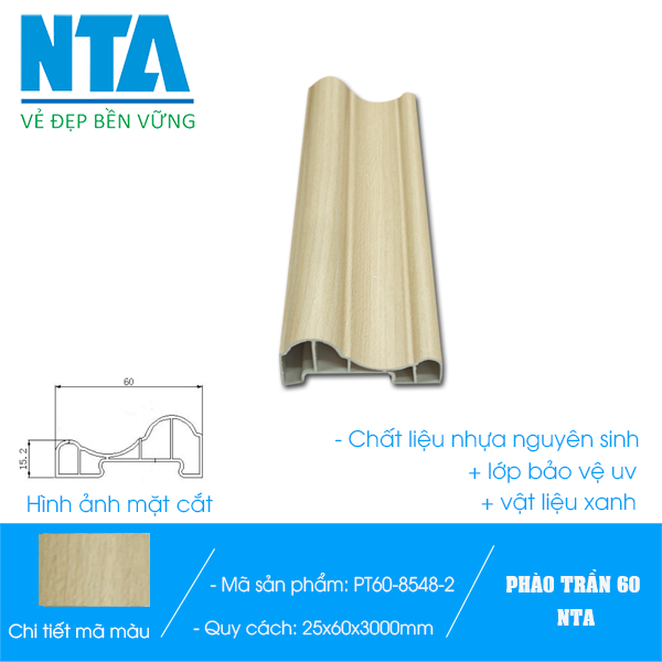 Phào trần 60 NTA-8548-2