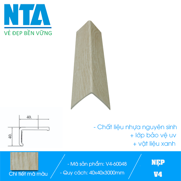Nẹp trang trí V4- 60048