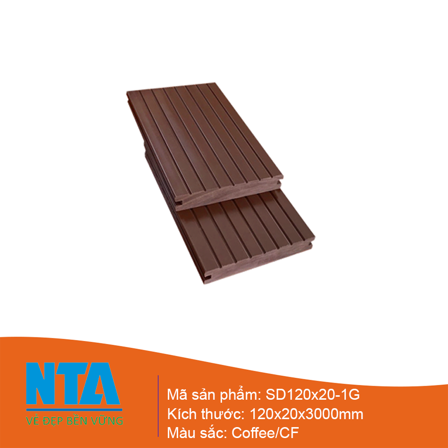 NTA wood plastic composite decking