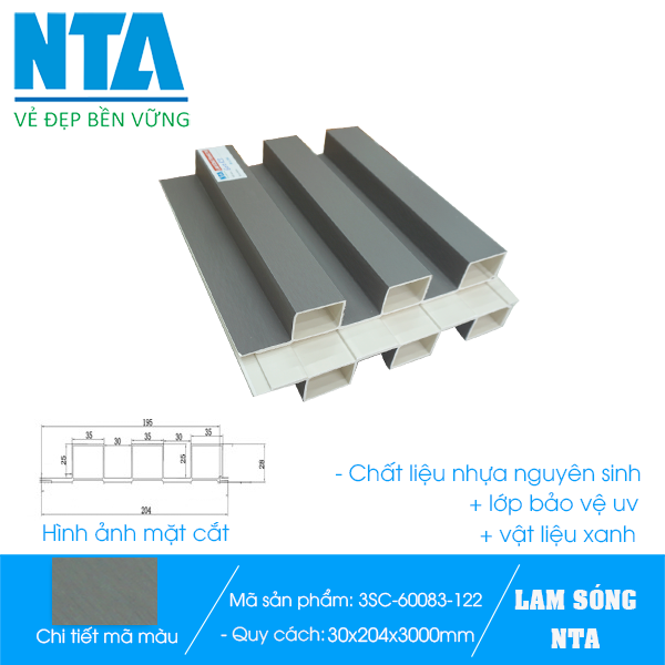 Lam 3 sóng cao NTA-60083-122